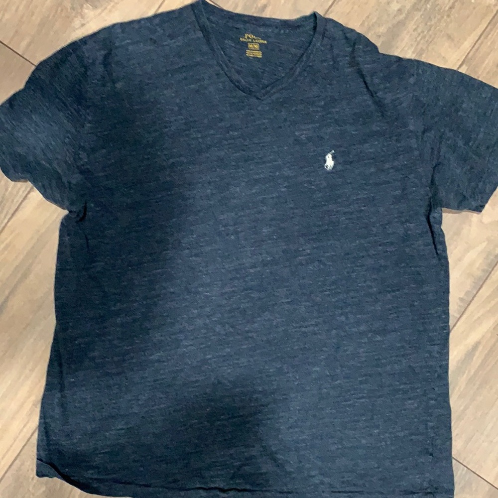 Polo short sleeve dark grey size medium